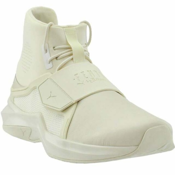 Fenty X Puma Shoes - FENTY PUMA IGNITE WHITE SNEAKERS